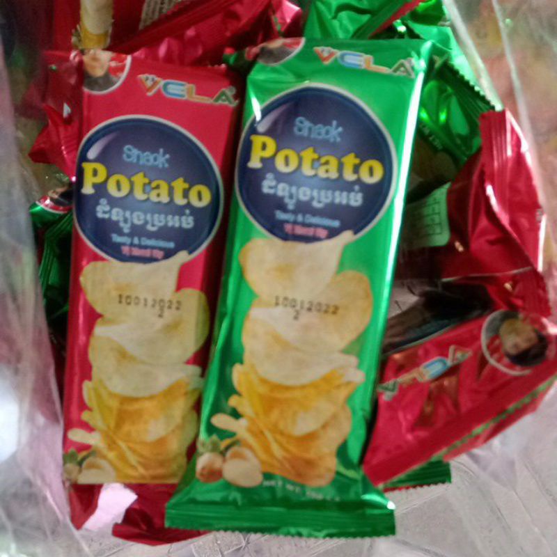 Snack Potato (khoai tây lát tẩm gia vị)