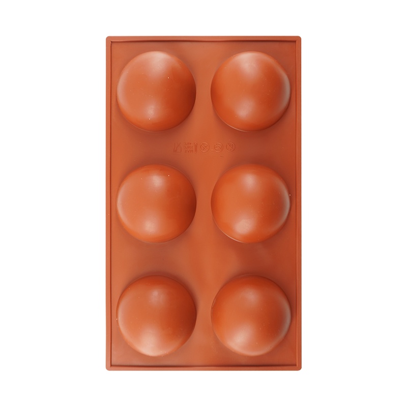 Khuôn Silicone Làm Bánh Hình Bán Cầu 3D Độc Đáo