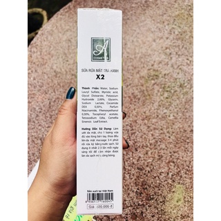 SỬA RỬA MẶT X2 TRÀ XANH ACOSMETICS