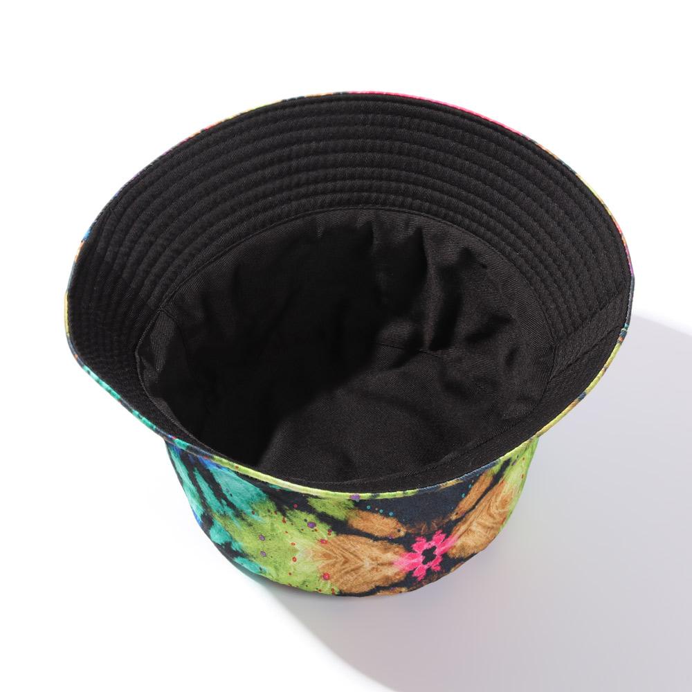 Nón Bucket Che Nắng Đi Biển In Họa Tiết Bướm / Màu Nhuộm Có Thể Gấp Gọn