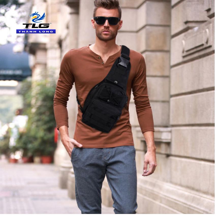 Túi đeo ngực thời trang du lịch phong cách Quân đội Mỹ Z 208128 4(đen) | BigBuy360 - bigbuy360.vn