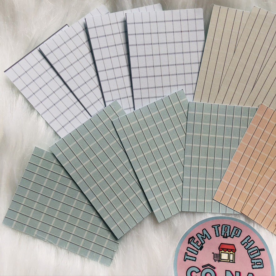 Bộ sticker/decal dán sticky notes trang trí sổ,bullet journal,craft book/dán thiệp -tiemtaphoacona