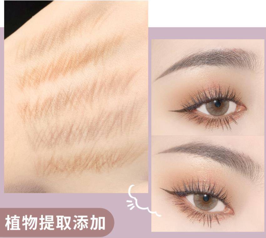 (Hàng Mới Về) Bút Chì Kẻ Mày Xixi Eyebrow Pencil Kẹo Ngọt thiết kế hai đầu chống thấm nước và mồ hôi không phai màu cao cấp | BigBuy360 - bigbuy360.vn