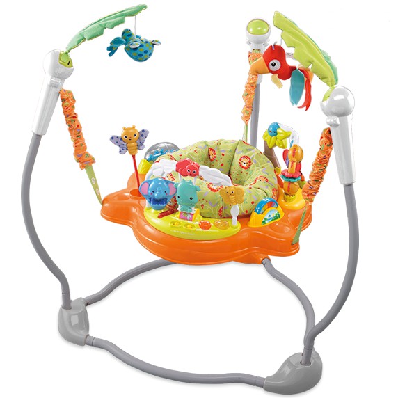 Ghế nhún Konig Kids, Jumperoo ghế nhún nhảy tập đứng cho bé có đèn, nh