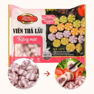 Viên thả lẩu trứng cá (Nhím Việt Vàng Lacusina) 500g