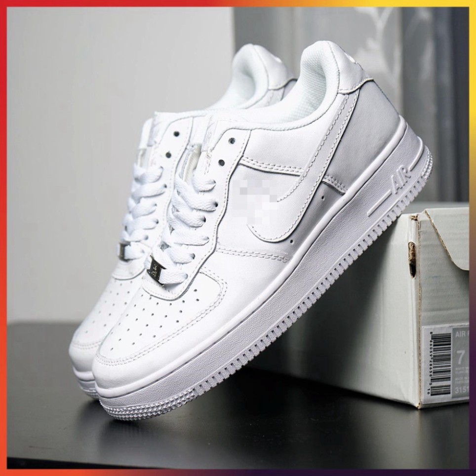 Giày Thể Thao Nam Nữ - Giày Nike Air Force 1 AF1 Trắng Full Box Bill