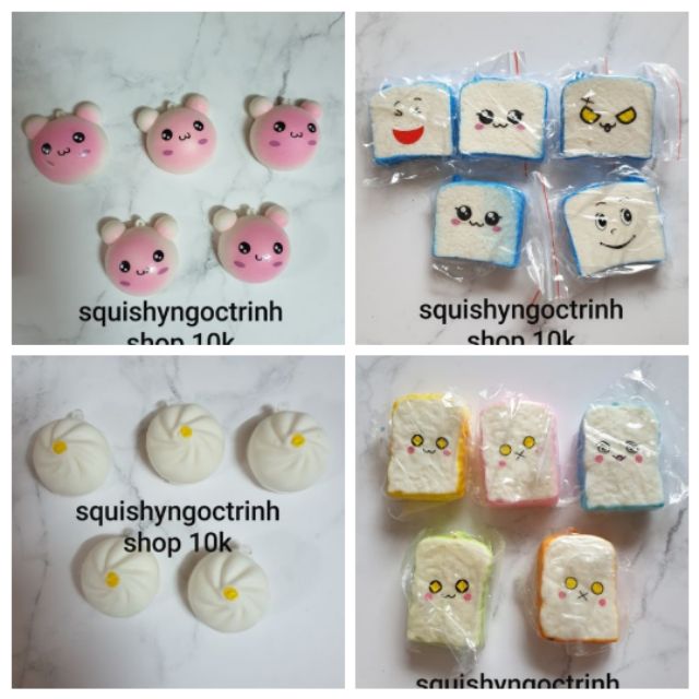 Squishy mini 4 đến 7cm