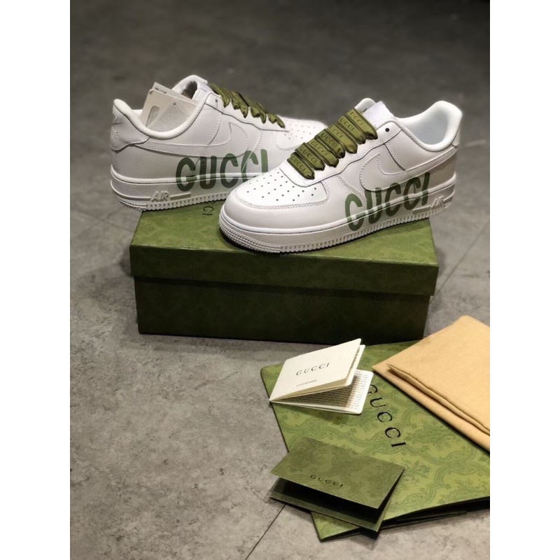 Giày sneaker thời trang nam nữ da thật mẫu mới nhất 2021 Gucci = GC / Nike thiết kế siêu xinh.