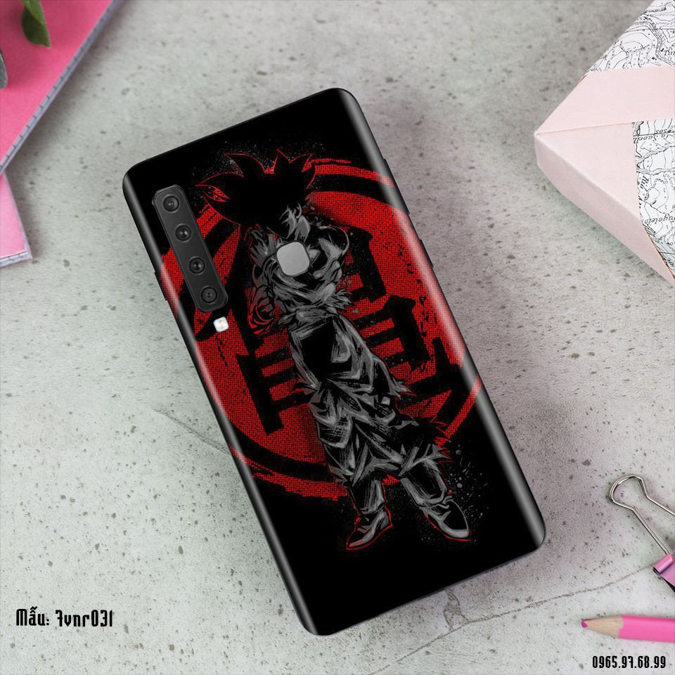 Miếng dán skin cho các dòng điện thoại Samsung A10 - A20 - A30 in hình 7 viên ngọc rồng cực đẹp
