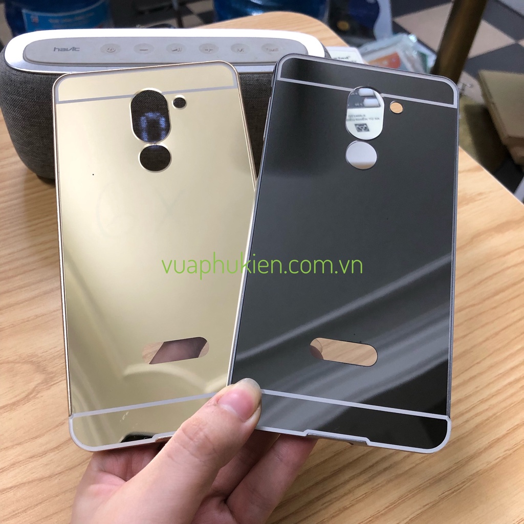 Ốp lưng tráng gương viền kim loại cho Huawei GR5 2017 đẹp nhất, cao cấp - vuaphukien