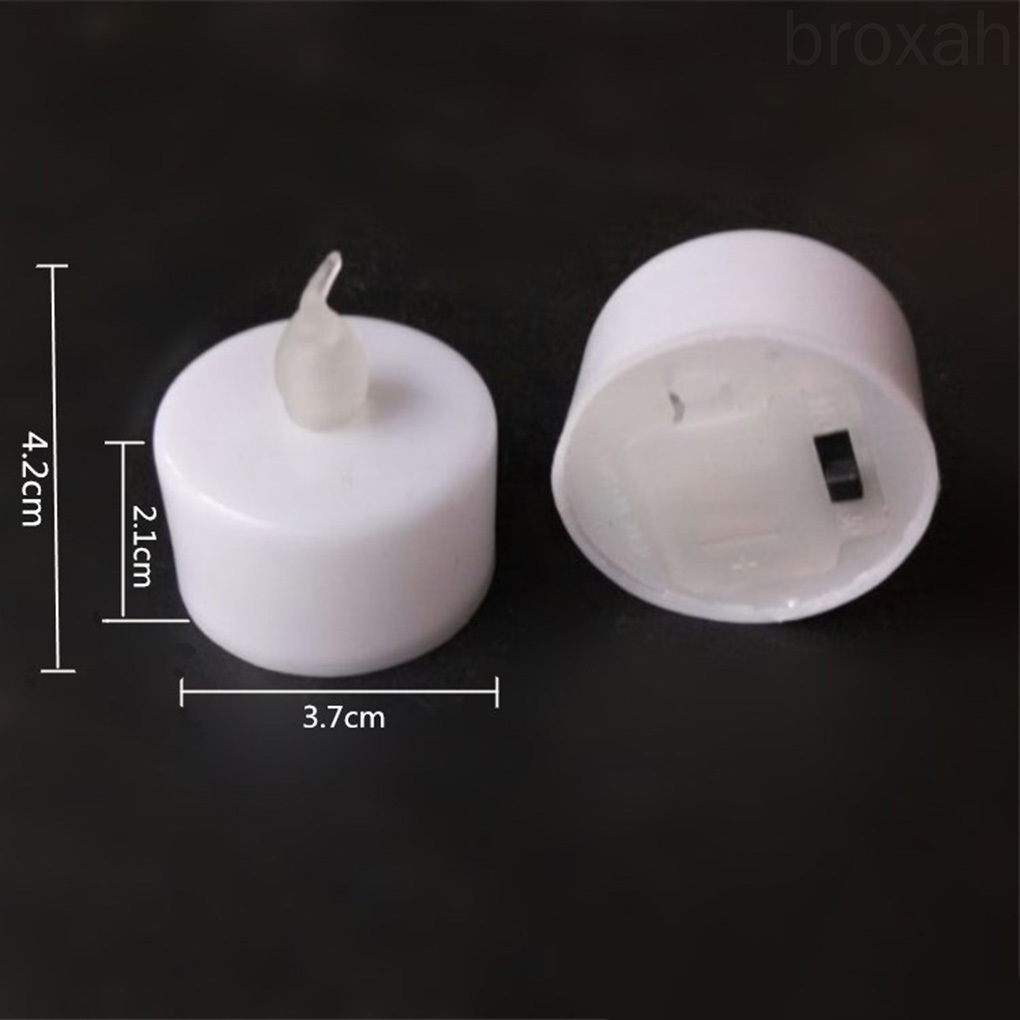 12 Đèn Led Hình Cây Nến Trang Trí Tiệc Sinh Nhật, Tiệc Cưới, Sinh Nhật