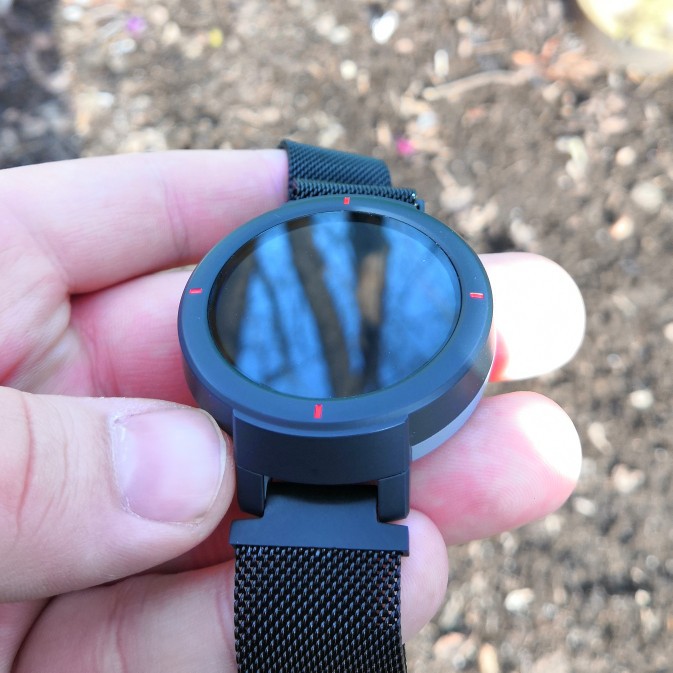 Dây đeo Milanese bằng thép không gỉ dành cho đồng hồ thông minh Huami Amazfit Verge Lite