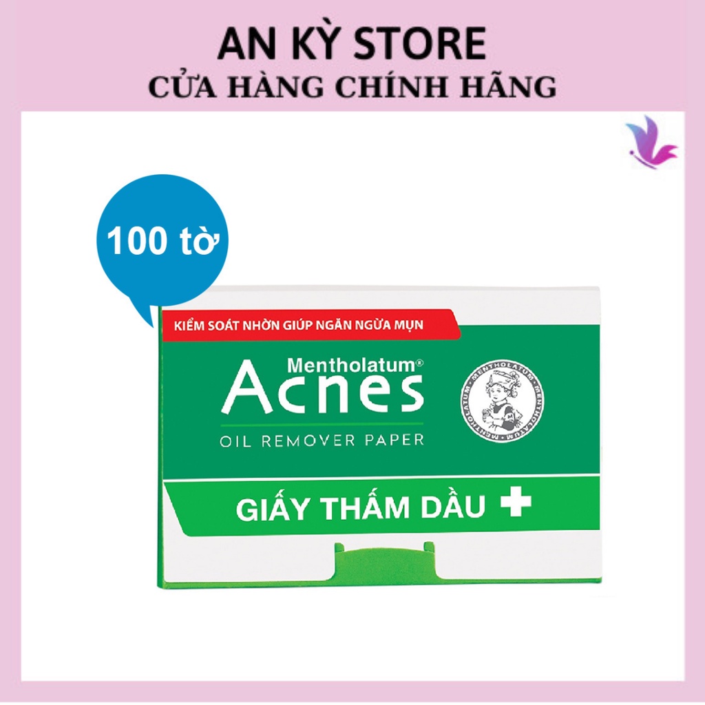 Giấy Thấm Dầu Acnes Oil Remover Paper gói 100 tờ