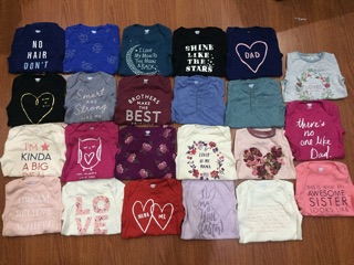 Set 4 Bodysuit Chip Dài Tay Old Navy