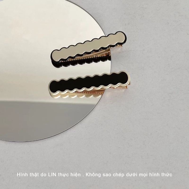 Kẹp Tóc Kẹp Mái Kẹp Mỏ Vịt LIN Đơn Giản Thanh Lịch