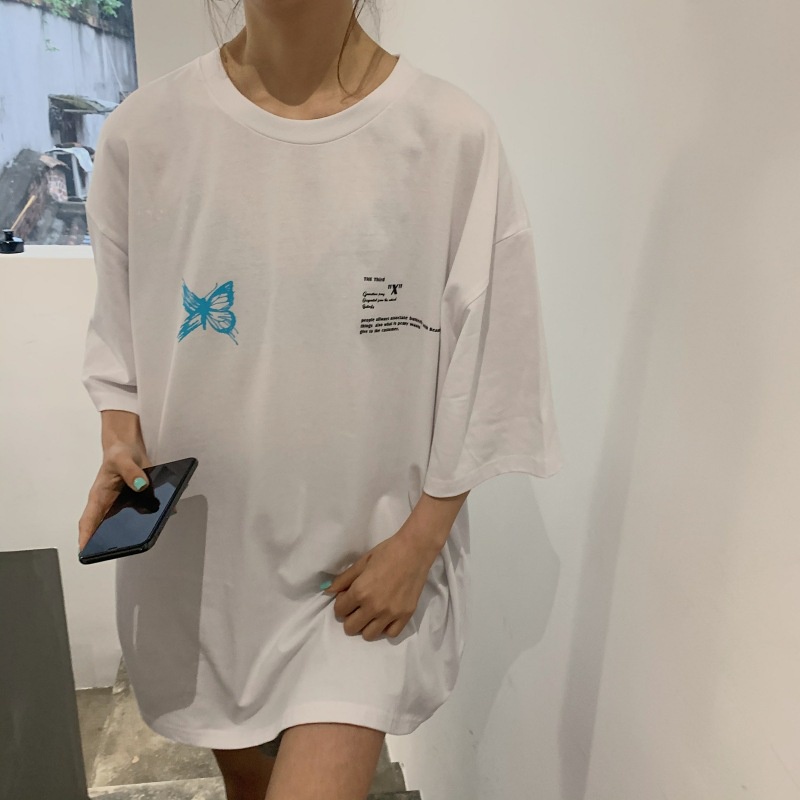 Áo thun tay lỡ Unisex THE THIRD Make It Rain VN - Áo phông nam nữ phong cách phối màu hiện đại | BigBuy360 - bigbuy360.vn