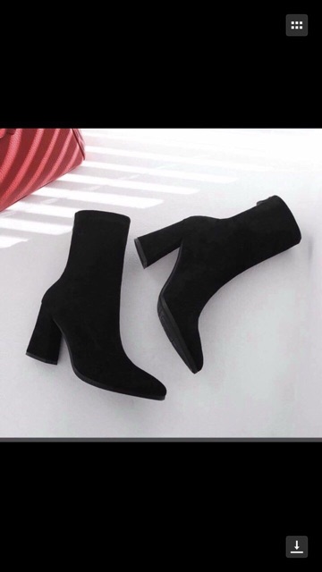 Bốt nữ, bốt lửng da lộn siêu hot MS361 | BigBuy360 - bigbuy360.vn