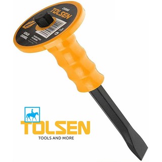 Tolsen mũi đục sắt mũi dẹp đục tường bê tông 250mm cold chisel 25086