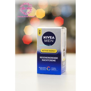 KEM CHĂM SÓC DA NIVEA CHO NAM CUNG CẤP NĂNG LƯỢNG CHO DA BAN ĐÊM