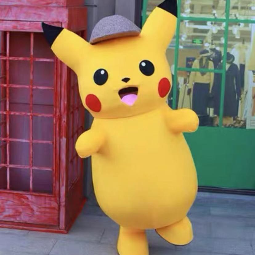 bán trước bán hàng trực tiếp tại nhà máyTrang phục búp bê Pikachu tùy chỉnh hoạt hình gấu Kumamoto để phối đồ