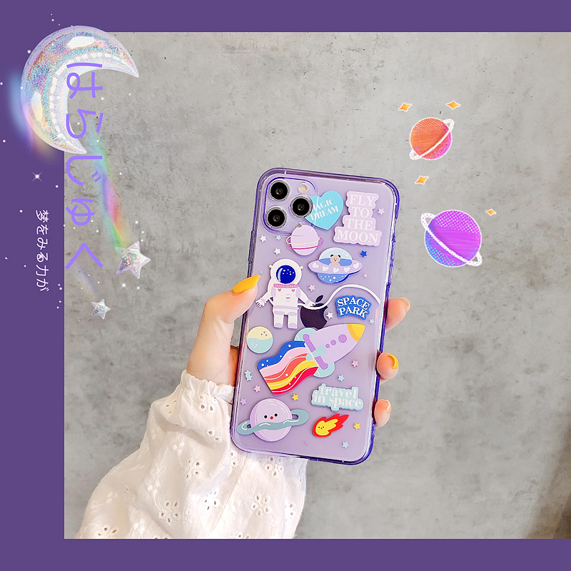 Ốp điện thoại hình tên lửa cho Samsung Galaxy A21s A51 A71 A11 Note 10 S10 Lite A20s A50 A50s A30s A30 A20 A31 M11