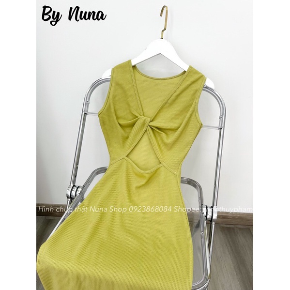 ĐẦM MIDI XỐP XOẮN LƯNG