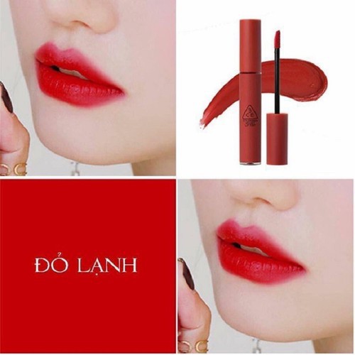 Son kem lì 3CE Velvet Lip Tint Private - Đỏ Lạnh 8809437396630