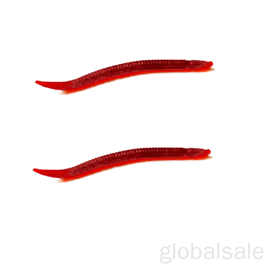 Set 50 mồi câu cá giả côn trùng mềm sinh động