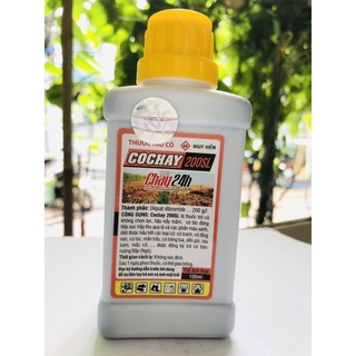 Cỏ cháy 200sl - trừ các loại cỏ hậu nảy mầm