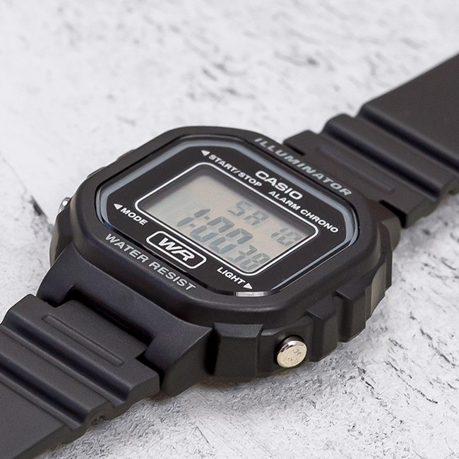 Đồng hồ nữ dây nhựa Casio chính hãng Anh Khuê LA-20WH-1ADF