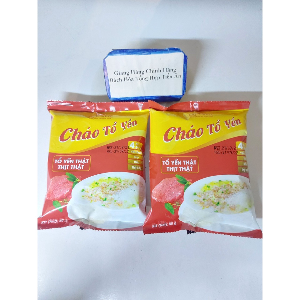 Combo 2 Gói Cháo Tổ Yến QUEENEST 50g