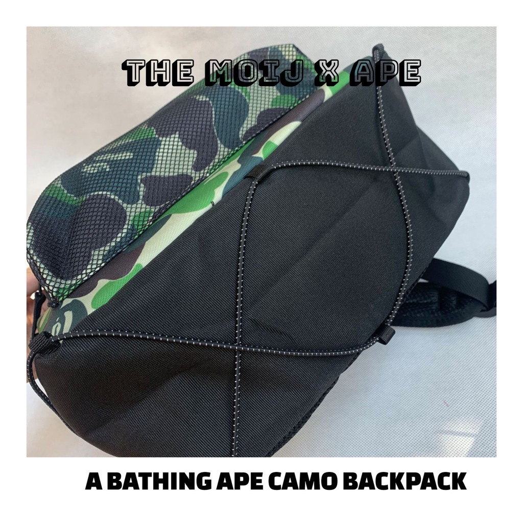 Balo Bape Camo - BAPE ABC CAMO BUNGEE CORD DAY