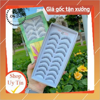 Lông Mi giả 10 cặp (Mi Hộp Xanh Lá) Mã 4X