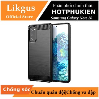 Ốp lưng silicon TPU chống sốc cho Samsung Galaxy Note 20 / Note 20 Ultra hiệu Likgus - Hàng chính hãng