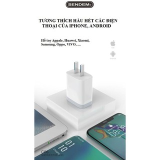 Củ sạc SENDEM C66, Bộ sạc SENDEM C66