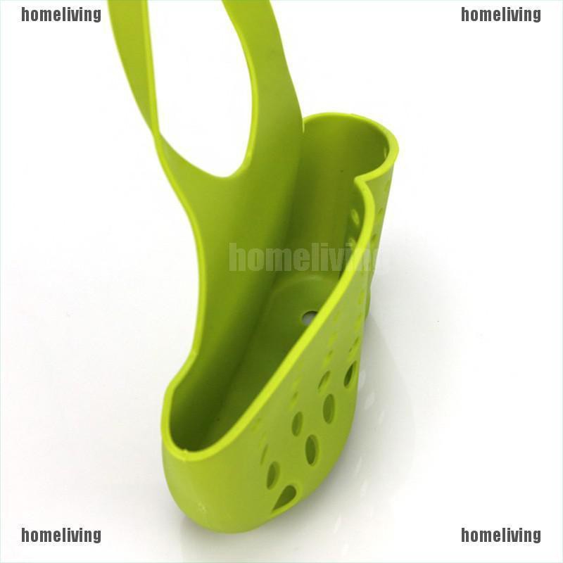 Rổ nhựa đựng xốp rửa chén treo bồn rửa tiện dụng cho nhà bếp