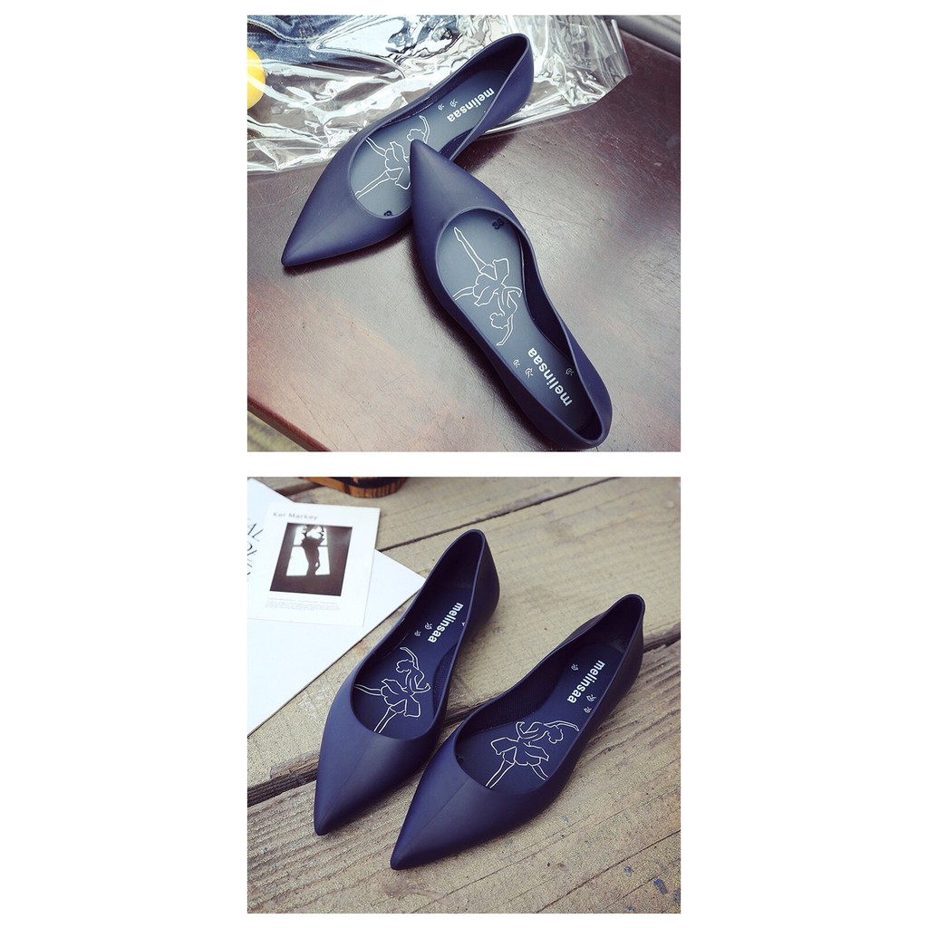 Giày Nhựa Thơm Mũi Nhọn Melinsaa Cao Cấp | BigBuy360 - bigbuy360.vn