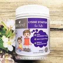 Mẫu mới - Bột tăng chiều cao Bio Lsland LYSINE STARTER dưới 6 tuổi