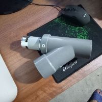 Bơm chế từ motor 775 150w ống phi 60