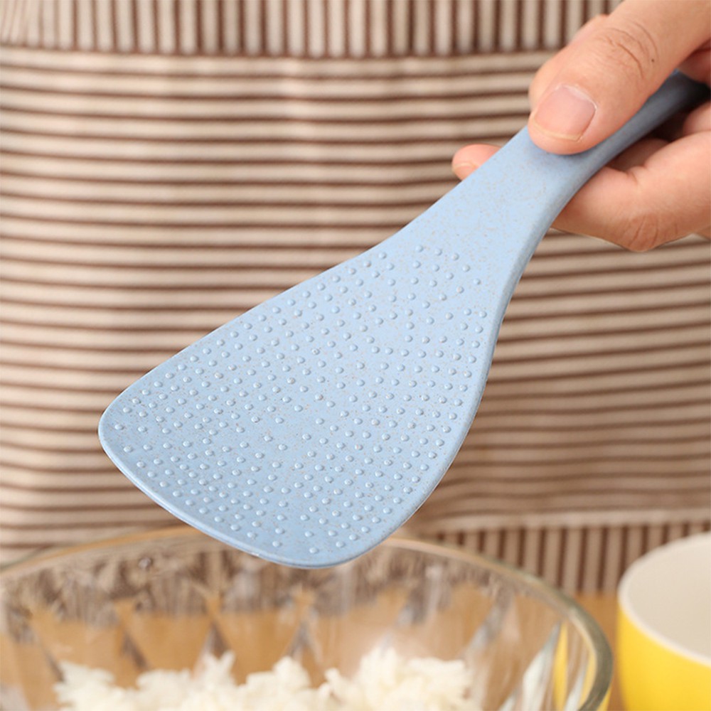 Thìa Vá Muỗng Xới Cơm Lúa Mạch An Toàn - Màu Đẹp T1