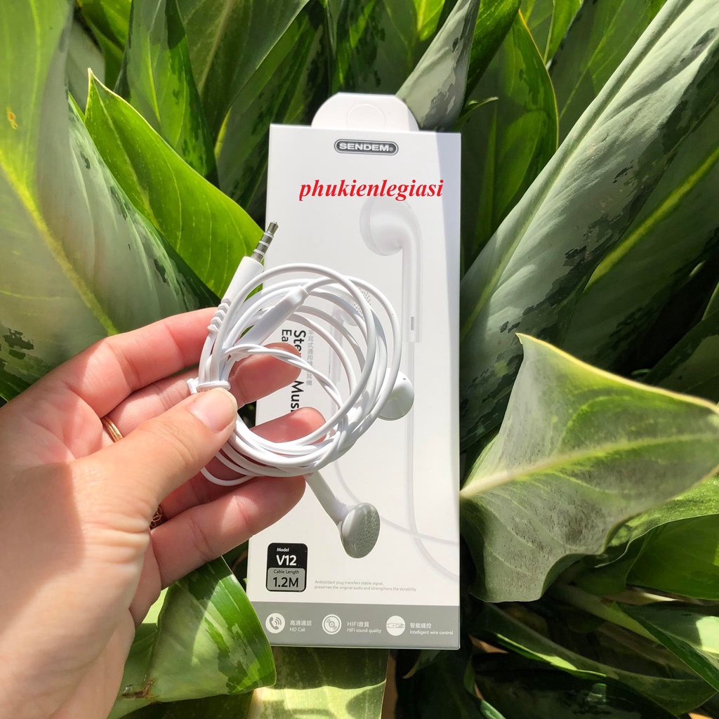Tai nghe Sendem V12 jack 3.5mm