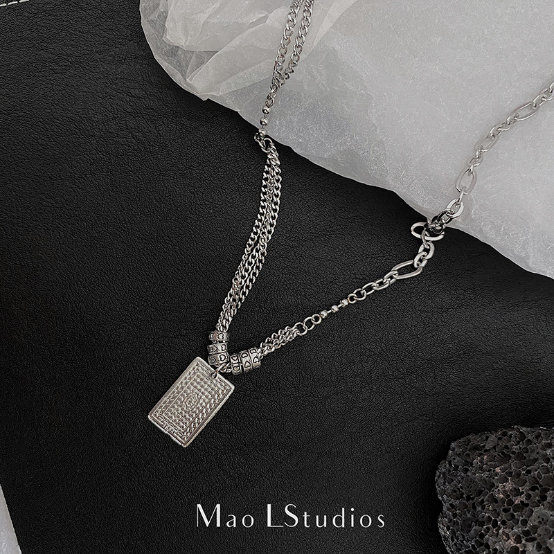 vòng cổ Mặt Thẻ Bài Cá Tính