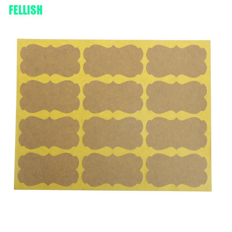 Bộ 120 Miếng Dán Trang Trí Hộp Quà Phong Cách Vintage