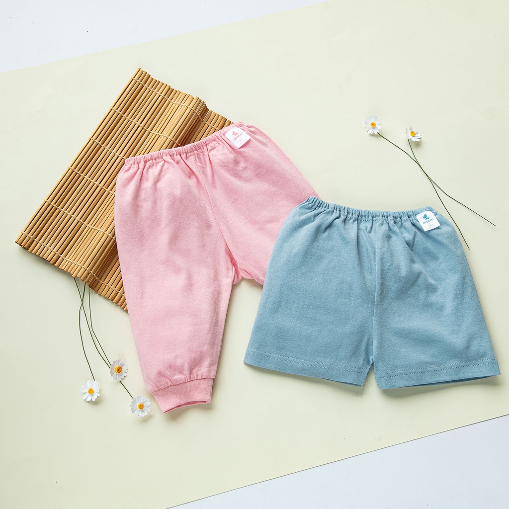 Quần Sơ Sinh MIOMIO - Màu Trơn, Cho Bé Trai, Bé Gái (Từ 0-24 tháng), Vải Cotton