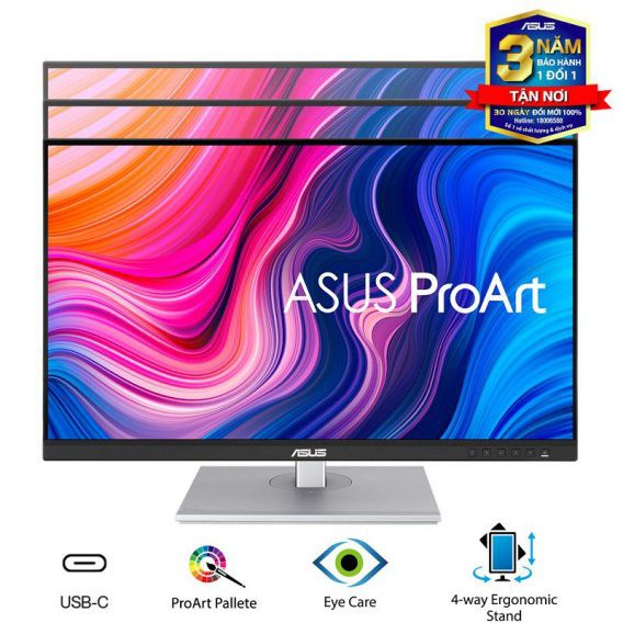 Màn Hình Máy Tính Asus ProArt PA278QV 27 inch 2K IPS Chuyên Đồ Họa Hàng Chính Hãng