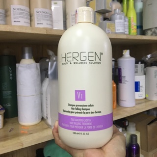 Dầu gội chống rụng Bes - Hergen V1 Hair Falling Shampoo 1000ml