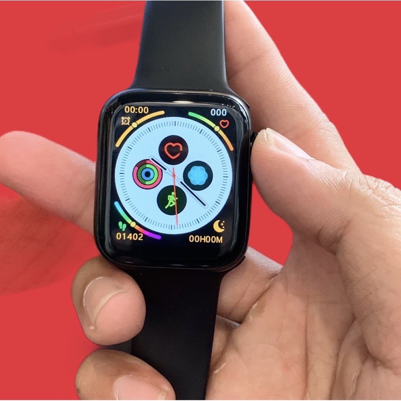 Đồng hồ thông minh thời trang  smart watch nhập [Tai nghe 15]  Đồng hồ nam nữ tràn viền cảm ứng vân tay