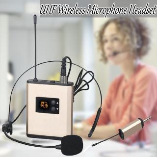 UHF professional wireless microphone headset Microphone microphone system for speakers Voice Tour guides