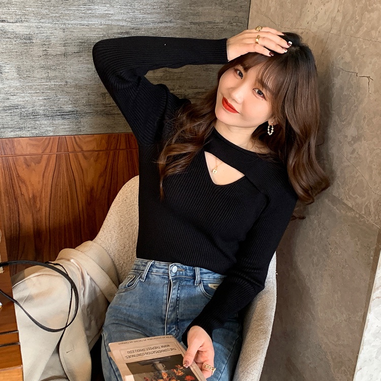 Áo Dệt Kim Thiết Kế Mới Thời Trang Mùa Thu Dành Cho Nữ