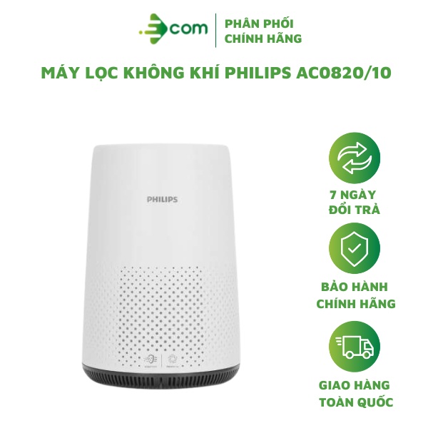 [Mã ELHA22 giảm 5% đơn 300K] Máy lọc không khí PHILIPS AC0820/10 (Diện tích 15-49 m² ) chính hãng - bảo hành 24 tháng